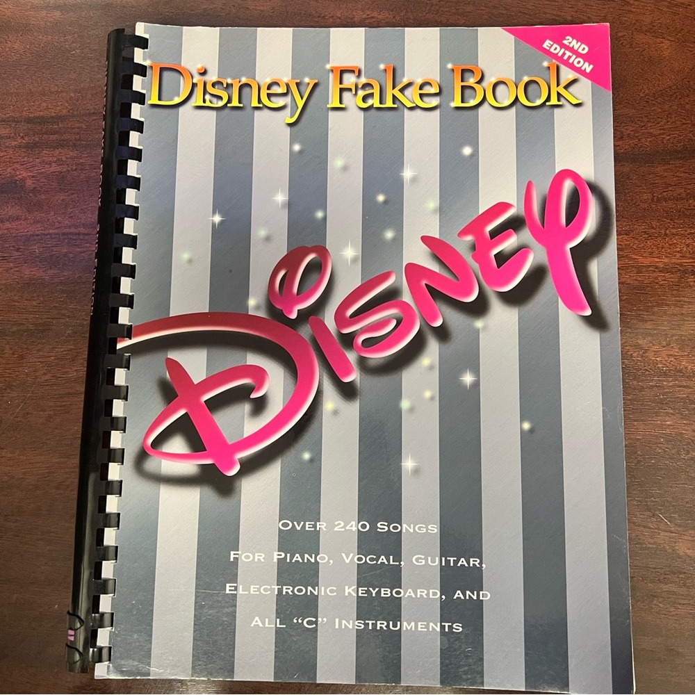Disney Fake Book 2nd Edition - Songbook
